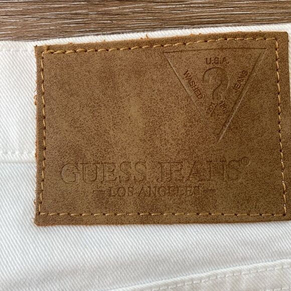Guess Men's White Skinny Jeans Size 32X32 - Picture 4 of 10